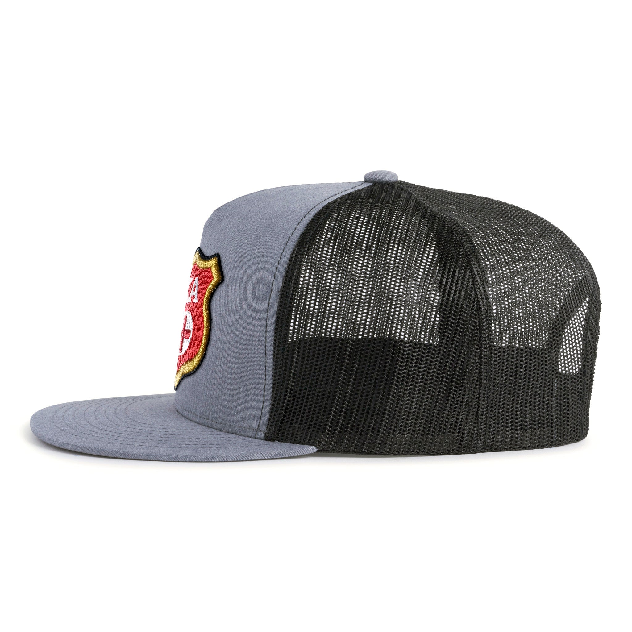 KAPPA ALPHA SHIELD 5-Panel Flat Grey/Black - Tailgate Hats