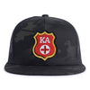 KAPPA ALPHA SHIELD 5-Panel Flat Black Camo - Tailgate Hats