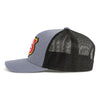 KAPPA ALPHA SHIELD 5-Panel Curved Grey/Black - Tailgate Hats