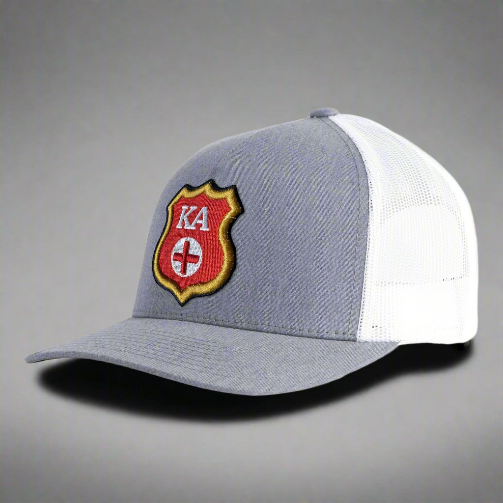 KAPPA ALPHA ORDER 5-Panel Frat Rush Hat Grey