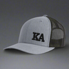 KAPPA ALPHA ORDER 6-Panel Frat Hat Grey
