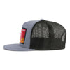 KAPPA ALPHA EMBLEM 5-Panel Flat Grey/Black - Tailgate Hats