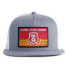 KAPPA ALPHA EMBLEM 5-Panel Flat Grey/White - Tailgate Hats