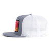 KAPPA ALPHA EMBLEM 5-Panel Flat Grey/White - Tailgate Hats