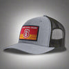 KAPPA ALPHA ORDER 6-Panel Frat Rush Hat Grey