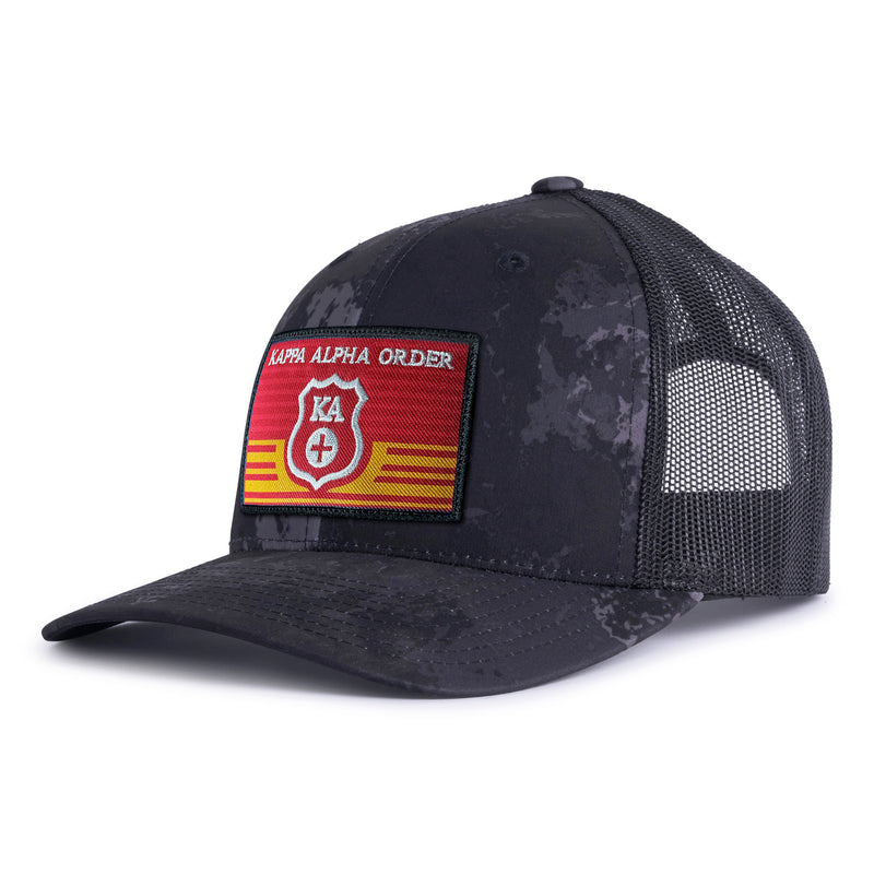 KAPPA ALPHA EMBLEM 6-Panel Curved Poseidon Camo - Tailgate Hats