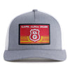 KAPPA ALPHA ORDER 5-Panel Frat Hat Grey