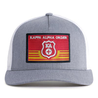 KAPPA ALPHA ORDER 5-Panel Frat Hat Grey