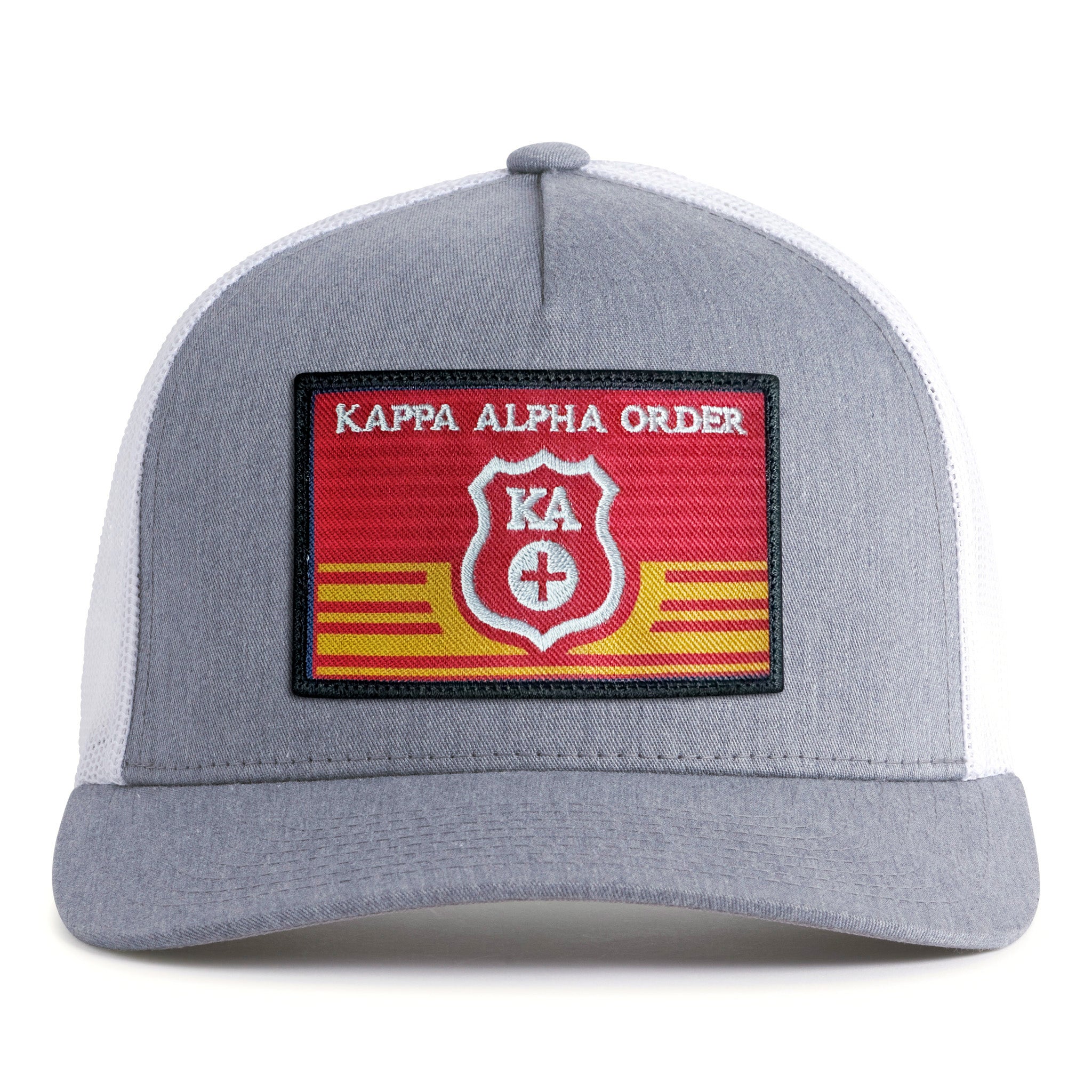 KAPPA ALPHA ORDER 5-Panel Frat Hat Grey