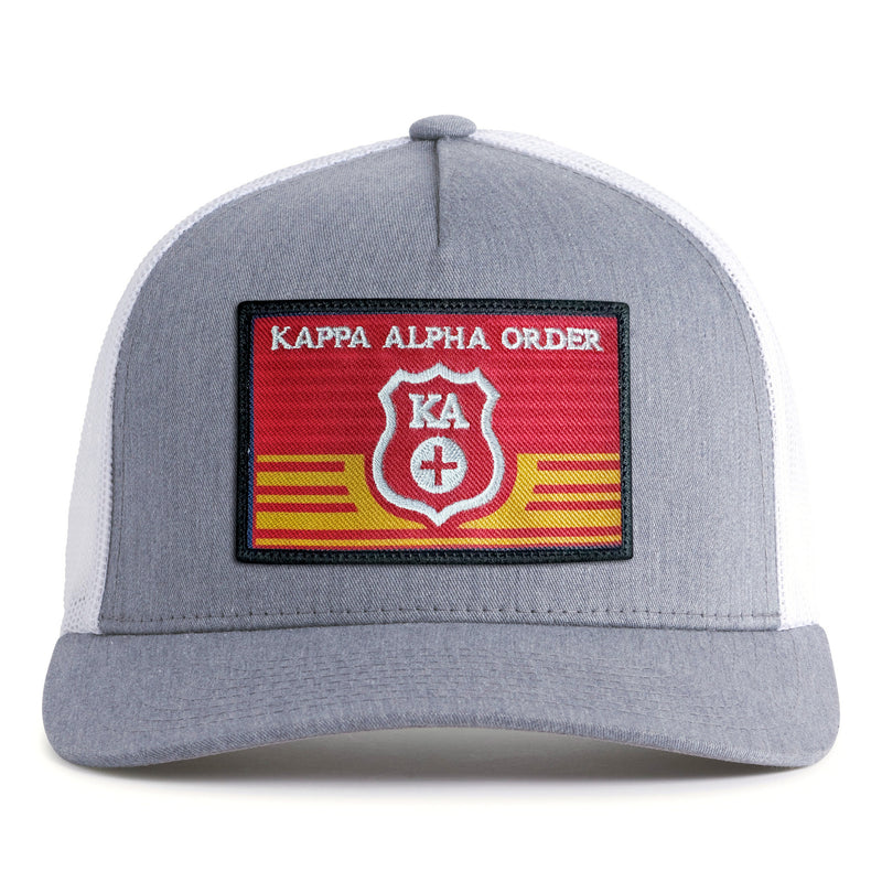 KAPPA ALPHA ORDER 5-Panel Frat Hat Grey