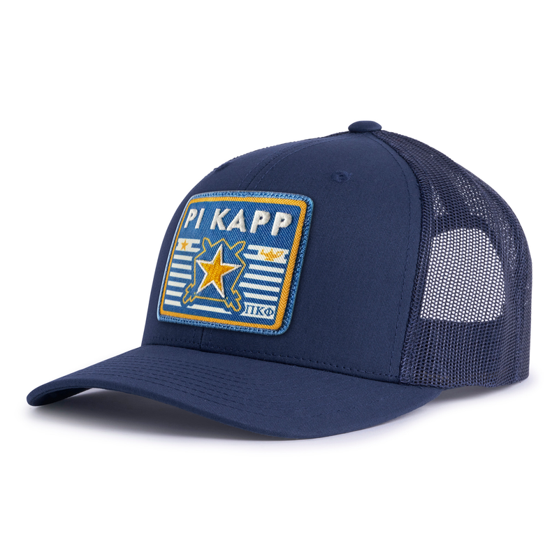 PI KAPPA PHI 5-Panel Curved Frat Hat