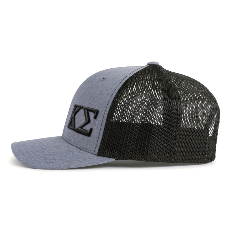 KAPPA SIGMA 6-Panel Frat Hat Grey