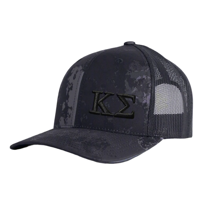 KAPPA SIGMA 6-Panel Curved Veil Camo Hat