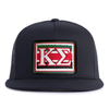 KAPPA SIG EMBLEM 5-Panel Flat Black - Tailgate Hats