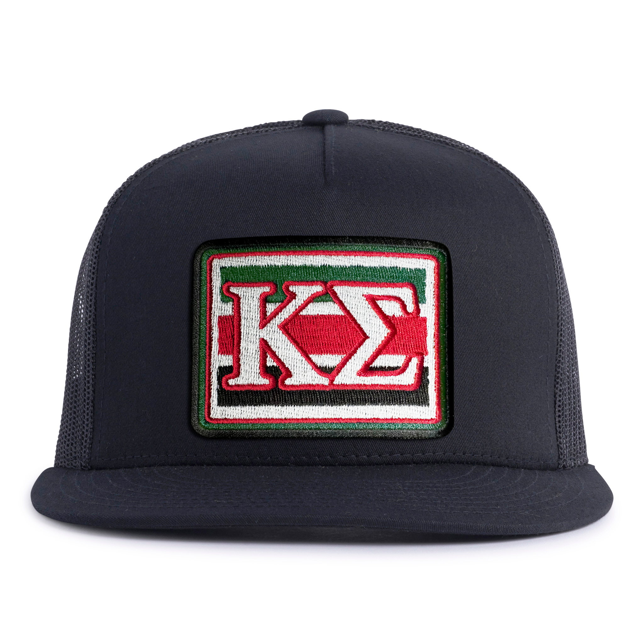 KAPPA SIG EMBLEM 5-Panel Flat Black - Tailgate Hats