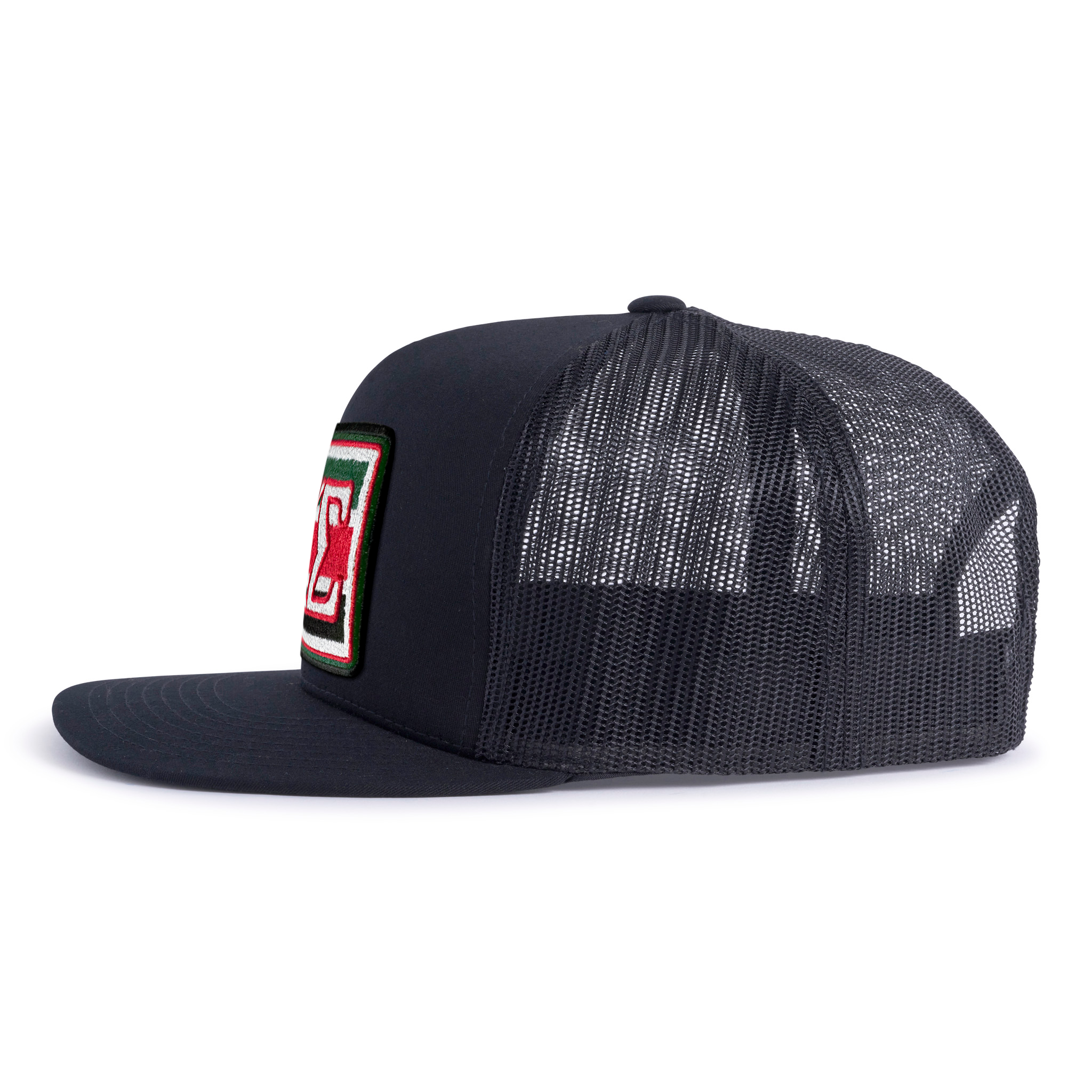 KAPPA SIG EMBLEM 5-Panel Flat Black - Tailgate Hats