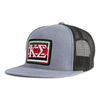 KAPPA SIG EMBLEM 5-Panel Flat Grey/Black - Tailgate Hats