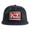 KAPPA SIG EMBLEM 5-Panel Flat Black Camo - Tailgate Hats