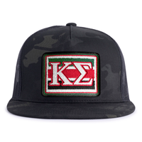 KAPPA SIG EMBLEM 5-Panel Flat Black Camo - Tailgate Hats