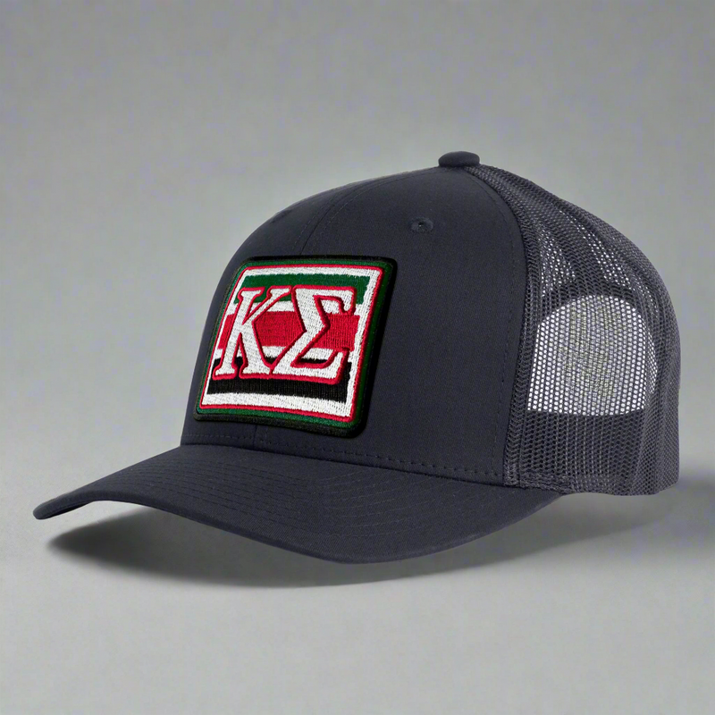KAPPA SIGMA 6-Panel Frat Hat Black