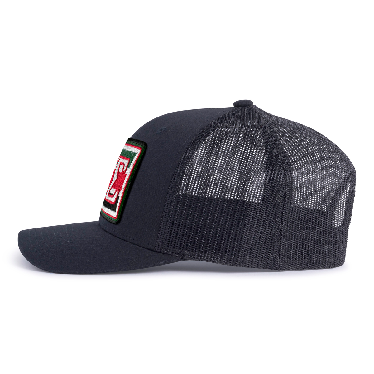 KAPPA SIG EMBLEM 6-Panel Curved Black - Tailgate Hats