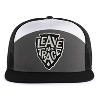 LEAVE NO TRACE 7-Panel Flat Snapback