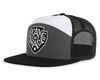 LEAVE NO TRACE 7-Panel Flat Snapback, RIchardson 168 Black
