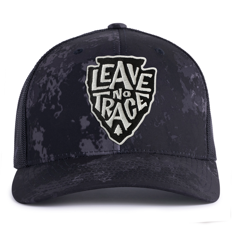 LEAVE NO TRACE 6-Panel Curved Veil Camo