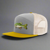 LARGEMOUTH BASS 7-Panel Flat Snapback