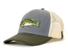 LARGEMOUTH BASS 6-Panel Curved Snapback, Richardson 112 Grey