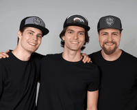 LEAVE NO TRACE 7-Panel Flat Snapback, RIchardson 168 Black
