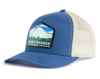 MOUNT RAINIER 6-Panel Low-Profile Trucker, Richardson 115 Blue