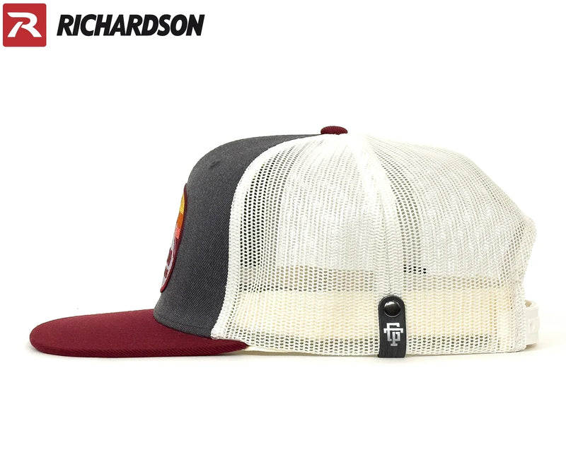 COLORADO ROCKY MTN 6-Panel Flat Snapback Grey Black