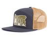 OREGON FIRS 7-Panel Flat Snapback, Richardson 168 Grey