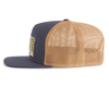 OREGON FIRS 7-Panel Flat Snapback, Richardson 168 Grey