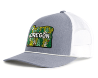 OREGON FOREST 5-Panel Rope Hat, Richardson 112 Grey