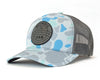 OLYMPIC 5-Panel Curved Camo Hat, Richardson 112 Grey