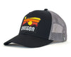 OREGON MTS 6-Panel Snapback, Richardson 112 Black