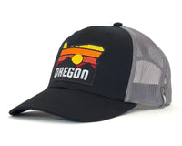 OREGON MTS 6-Panel Snapback, Richardson 112 Black
