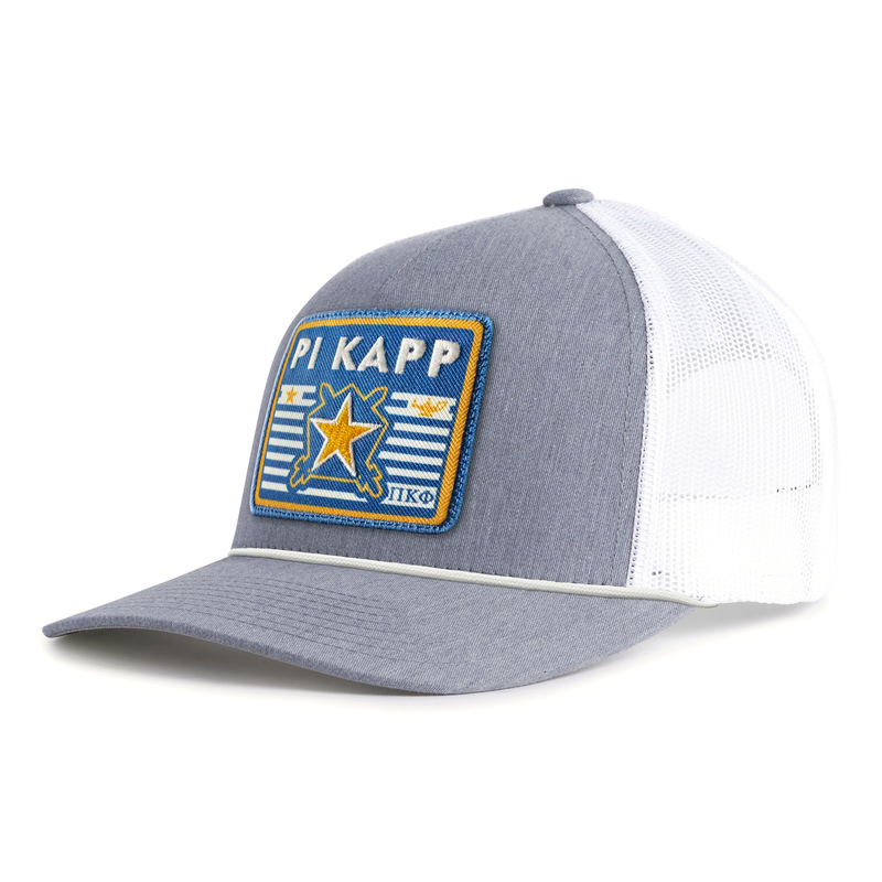 PI KAPPA PHI 5-Panel Curved Rope Hat