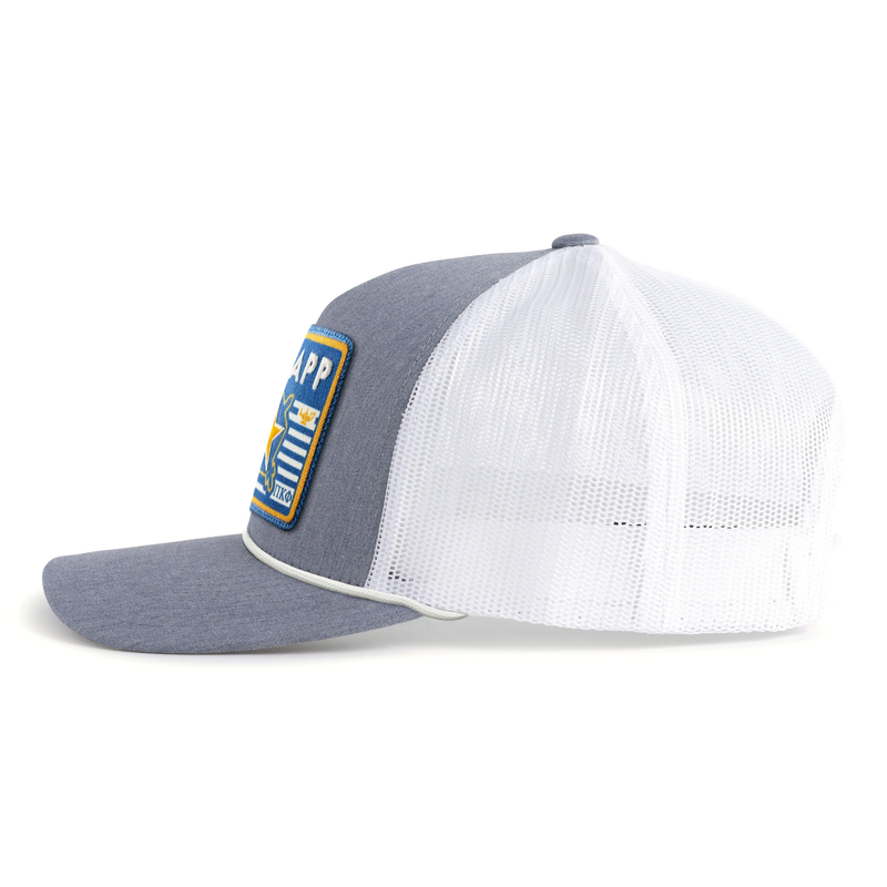 PI KAPPA PHI 5-Panel Curved Rope Hat