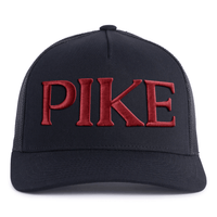 PI KAPPA ALPHA 5-Panel Frat Hat Black