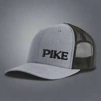 PI KAPPA ALPHA 6-Panel Frat Hat Grey