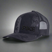 PI KAPPA ALPHA 6-Panel Veil Camo Hat Black