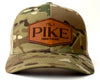 PI KAPPA ALPHA 6-Panel Camo Hat Leather Green