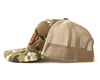 PI KAPPA ALPHA 6-Panel Camo Hat Leather Green