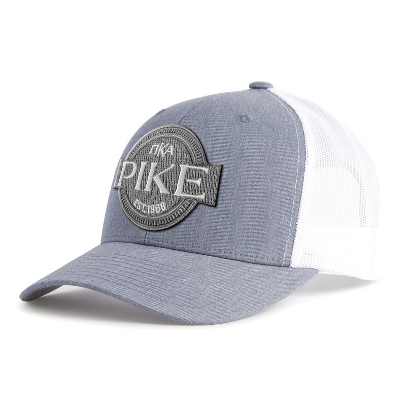 Pi Kappa Alpha 6 Panel Curved Frat Hat