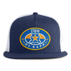 PI KAPP BADGE 5-Panel Flat Navy/White - Tailgate Hats