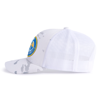 PI KAPP BADGE 6-Panel Curved White Camo - Tailgate Hats
