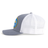 PI KAPP BADGE 5-Panel Curved Grey/White - Tailgate Hats
